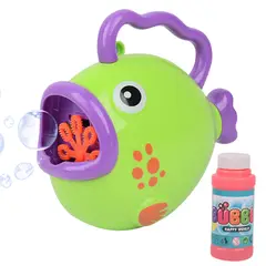 GENERICO - Máquina de Burbujas Juguete Lanza Burbujas Soplador Manual Niños Con Liquido de Burbuja