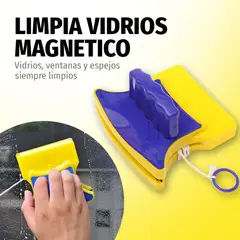 GENERICO - Limpia Vidrios Doble Cara Magnético Profesional