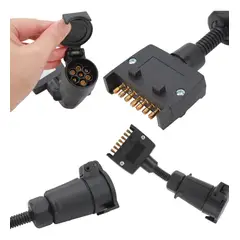 KUANGYE - Adaptador De Remolque Conector Hembra De 7 Pines Para Ford Ranger
