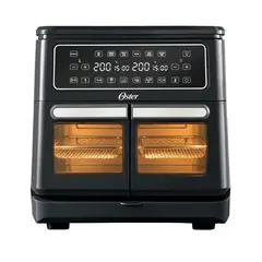 OSTER - Freidora De Aire Flex 11l Con Dos Zonas Ckstaf11mcddf.