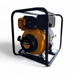 ERUX - Motobomba Diésel 7hp 3p Para Aguas Turbias Residuales