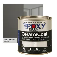 EPOXY - PINTURA PISOS CERÁMICOS - 1-4 GALÓN GRIS CEMENTO OSCURO