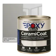 EPOXY - PINTURA PISOS CERÁMICOS - 1-4 GALÓN GRIS CEMENTO SUAVE
