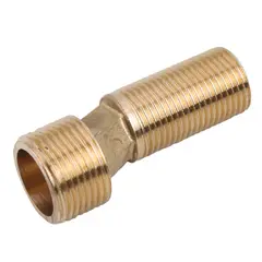 GENERICO - Excentrico Bronce mas Largo 7cm Fitting Monomando ducha Tina