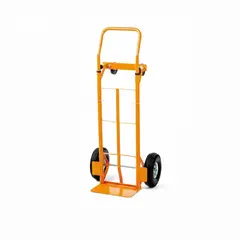 QRUBBER - Carro de carga tipo yegua 2 en 1. Cap 200kg 4 ruedas