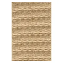 BAZHARS - Alfombra Yute 160X230 cm LAVABLE CRAFT Gold T6