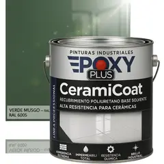 EPOXY - PINTURA PISOS CERÁMICOS - GALÓN VERDE MUSGO