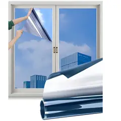 KUANGYE - 152cm X 100cm Lamina Film Polarizado Espejo Silver15%