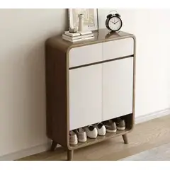 IDEEHOUSE - Zapatero Organizador Con Cajones 60x112x32cm Marrón