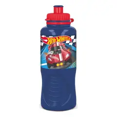HOT WHEELS - Botella Niños 400ml Libre Bpa Azul