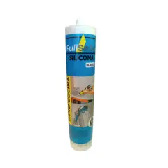 FULLSELLO - Silicona Acética Blanca 290ml Para Baño y Cocina