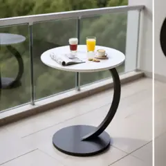 ANGELES DEL HOGAR - MESA CENTRO DECORATIVA ELEGANTE MINIMALISTA