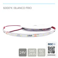STOREFIX - CINTA LED 13.2W 24V 60L FRIO (Rollo 5 mts)