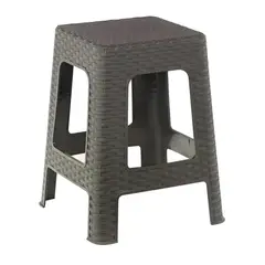 GENERICO - Pack 2 Pisos De Rattan Negro