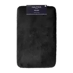 NAUTICA - Alfombra de baño Home ultra suave 50x80cm gris oscuro