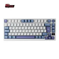 ROYAL KLUDGE - Teclado Mecánico Rk-m75 Taro Milk 75% Sw Brown