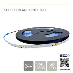 STOREFIX - CINTA LED 4.8W 24V - BLANCO NEUTRO (Rollo 15 mts)
