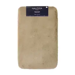 NAUTICA - Alfombra de baño Home ultra suave 50x80cm beige
