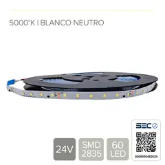 STOREFIX - CINTA LED 3.6W 24V - BLANCO NEUTRO (Rollo 15 mts)