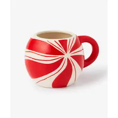 WAKESHOME - Mug Taza De Café Navideña Para La Cena Roja 560ML