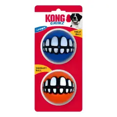 KONG - Pelotas Para Perros Grinz By Rogz Ball X2 Talla L 7.6cm Surtido