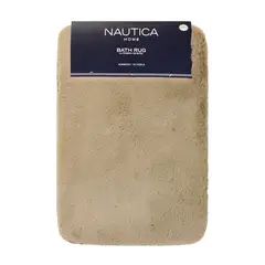 NAUTICA - Alfombra de baño Home ultra suave 40x60cm beige