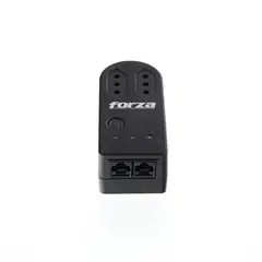 FORZA - Protector de Voltaje 2 tomas CAP 1500W giratorio negro