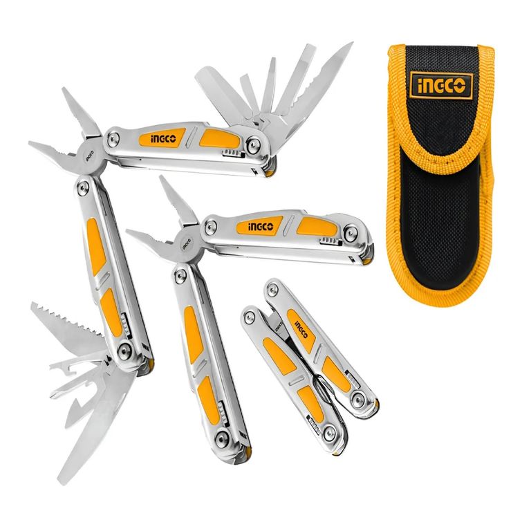 Alicate Multifuncional 15 En 1 Multitool Acero Inox.