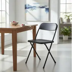 GENERICO - Silla Negra Plegable Liberty Negro