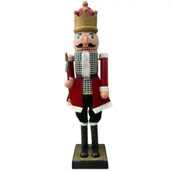 ARTIHOGAR - Cascanueces Musical Gigante Soldado 160 Cm Luces y Movimiento