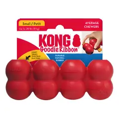 KONG - Juguete Rellenable Goodie Ribbon Talla S Hasta 9 Kg