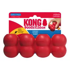 KONG - Juguete Rellenable Goodie Ribbon Talla M De 7 A 16 Kg
