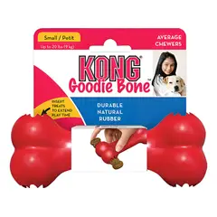 KONG - Goodie Bone Hueso Rellenable Juguete Para Perro Talla S Rojo