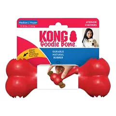 KONG - Goodie Bone Hueso Rellenable Juguete Para Perro Talla M Rojo