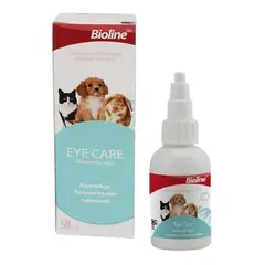 BIOLINE - Eye Care Limpiador Para Ojos Para Mascotas Perro Gato Otros