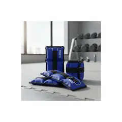 GENERICO - 2 Pesas Tobilleras Muñecas Brazo Pierna 1kg En Total Gym