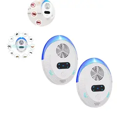 KINDA NICE - 2× Repelente Eléctrico Ultrasonico Ratones Cucaracha Insecto