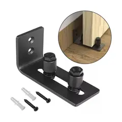 KINDA NICE - Guia De Piso Roller Para Puerta Estilo Granero Tope Acero