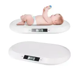 U BUY - Balanza Digital Profesional Para Bebés Y Niños 20 Kg Blanco