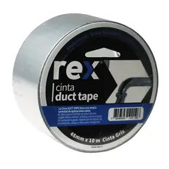 REX - Cinta Adhesiva Para Ductos 48mm x 10m - Multiuso