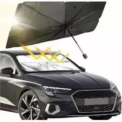 GENERICO - Quitasol Parasol Parabrisas Auto Tipo Sombrilla Cubre Sol-