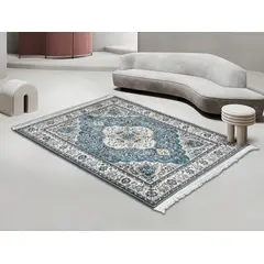 GENERICO - ALFOMBRA DECORATIVA CON FLECOS 120X160CM