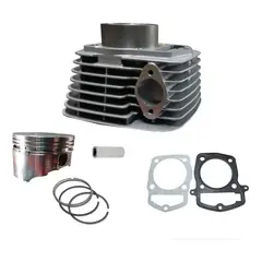 GENERICO - Kit Cilindro Moto Honda Cb1 O Cbf Twister 125 - Negro