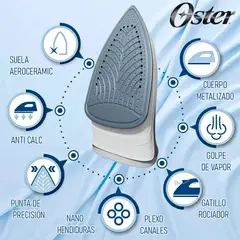 OSTER - Plancha A Vapor Plancha Para Ropa Planchas De Ropa Ost