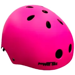 POWERBIKE - Casco Urbano con Luz Rosado Talla M