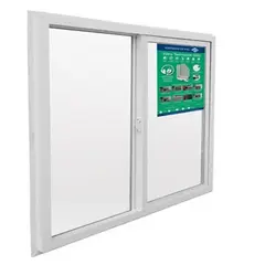 DVP - VENTANA PVC TERMOPANEL 140X65 1 HOJA CORREDERA