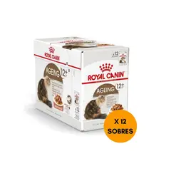 ROYAL CANIN - Ageing 12+ Gato Pouch 85g Unidades - Pack 12 Sobres