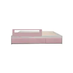 DECORACION CREATIVA - Cama Infantil Montessori 1.5 Plazas - Linea Minimal 3 cajones Rosa Pastel