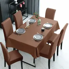 GENERICO - SET CON MANTEL Y 6 FUNDAS DE SILLAS