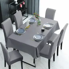 GENERICO - SET CON MANTEL Y 6 FUNDAS DE SILLAS